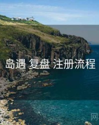 岛遇 复盘 注册流程