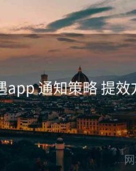 岛遇app 通知策略 提效方案