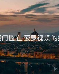 使用门槛 在 菠萝视频 的实操