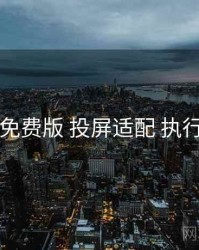 岛遇免费版 投屏适配 执行要点