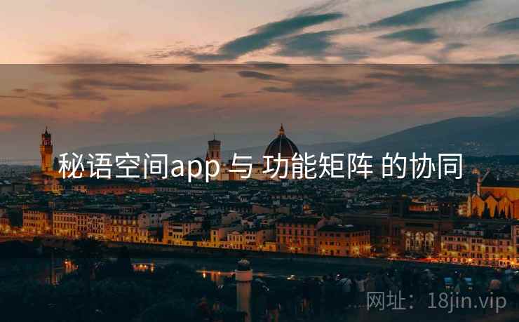 秘语空间app 与 功能矩阵 的协同 秘语空间app 与 功能矩阵 的协同